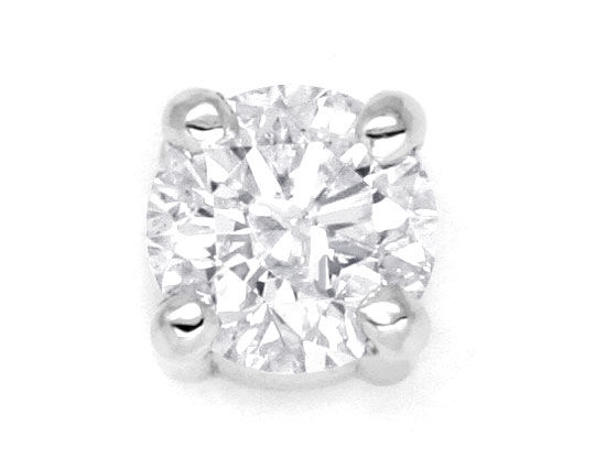 Foto 1 - Ein Stück Brillantohrring 0,29ct Diamant 18K Weißgold, S5000